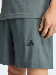 adidas Dark Grey Workout Essentials Base Woven Shorts - Image 5 of 6