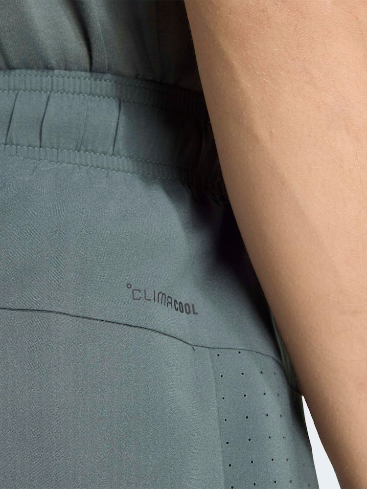 adidas Dark Grey Workout Essentials Base Woven Shorts - Image 6 of 6