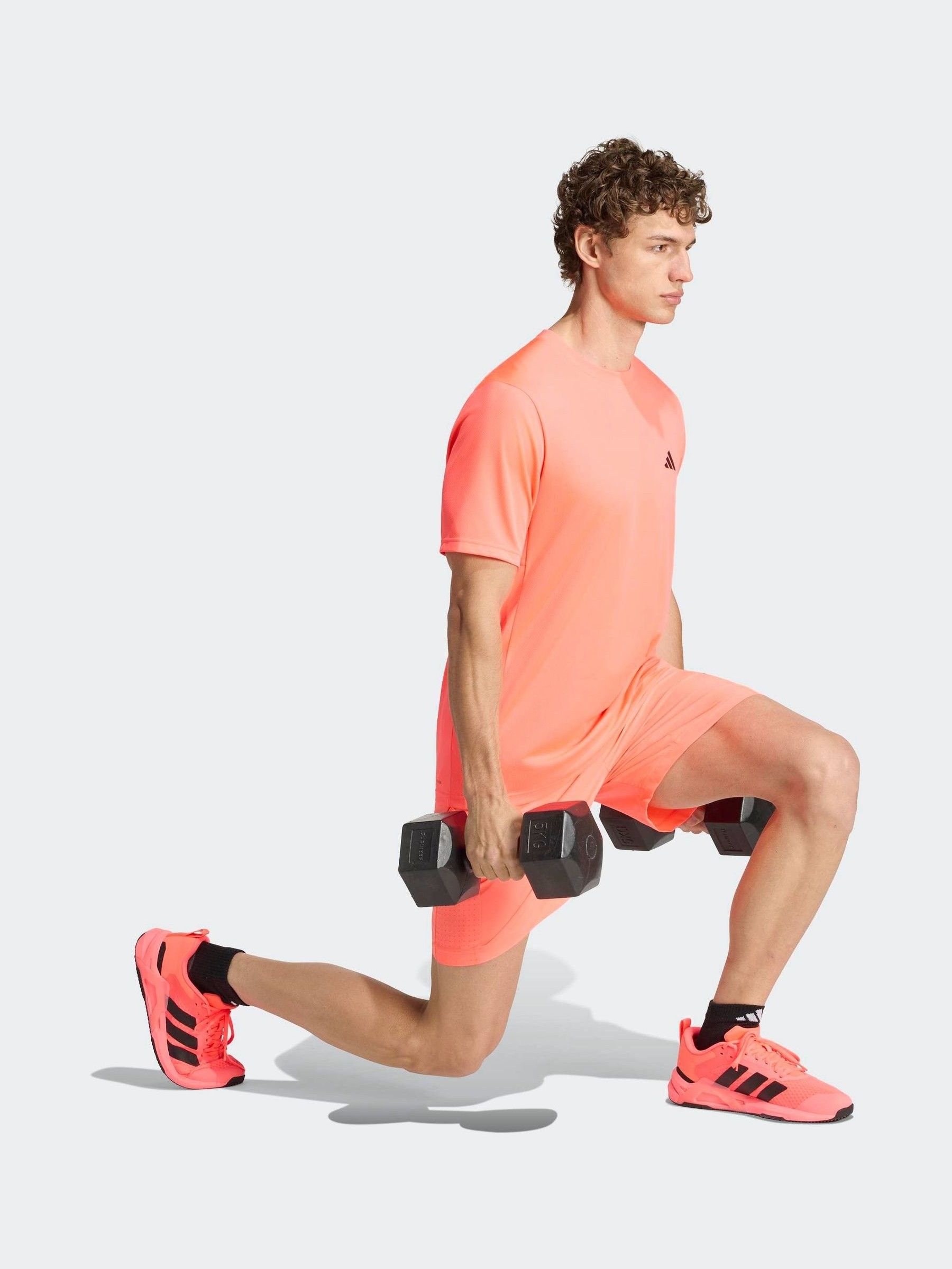 Buy adidas Pink Workout Essentials Base Woven Shorts from Next USA