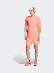 adidas Pink Workout Essentials Base Woven Shorts - Image 4 of 7