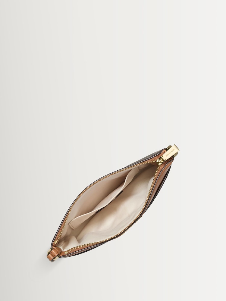 Michael Kors Brown Jet Set Medium Bag - Image 2 of 3