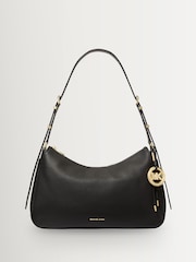 Michael Kors Black Nolita Medium Convertible Shoulder Bag - Image 1 of 3