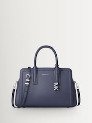 Michael Kors Blue Laila Medium Satchel Bag - Image 1 of 5