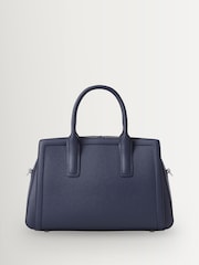 Michael Kors Blue Laila Medium Satchel Bag - Image 3 of 5
