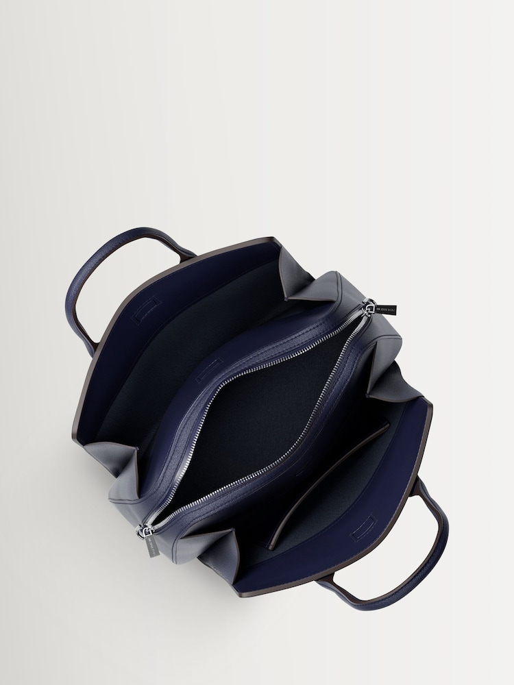 Michael Kors Blue Laila Medium Satchel Bag - Image 5 of 5