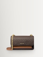 Michael Kors Brown Claire Large Shoulder Bag - Image 1 of 3