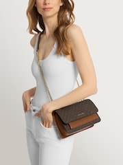 Michael Kors Brown Claire Large Shoulder Bag - Image 2 of 3