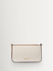 Michael Kors White Bryant Small Convertible Crossbody Bag - Image 2 of 4