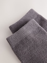 Charcoal Grey Thermal Fleece Socks 2 Pack - Image 5 of 5