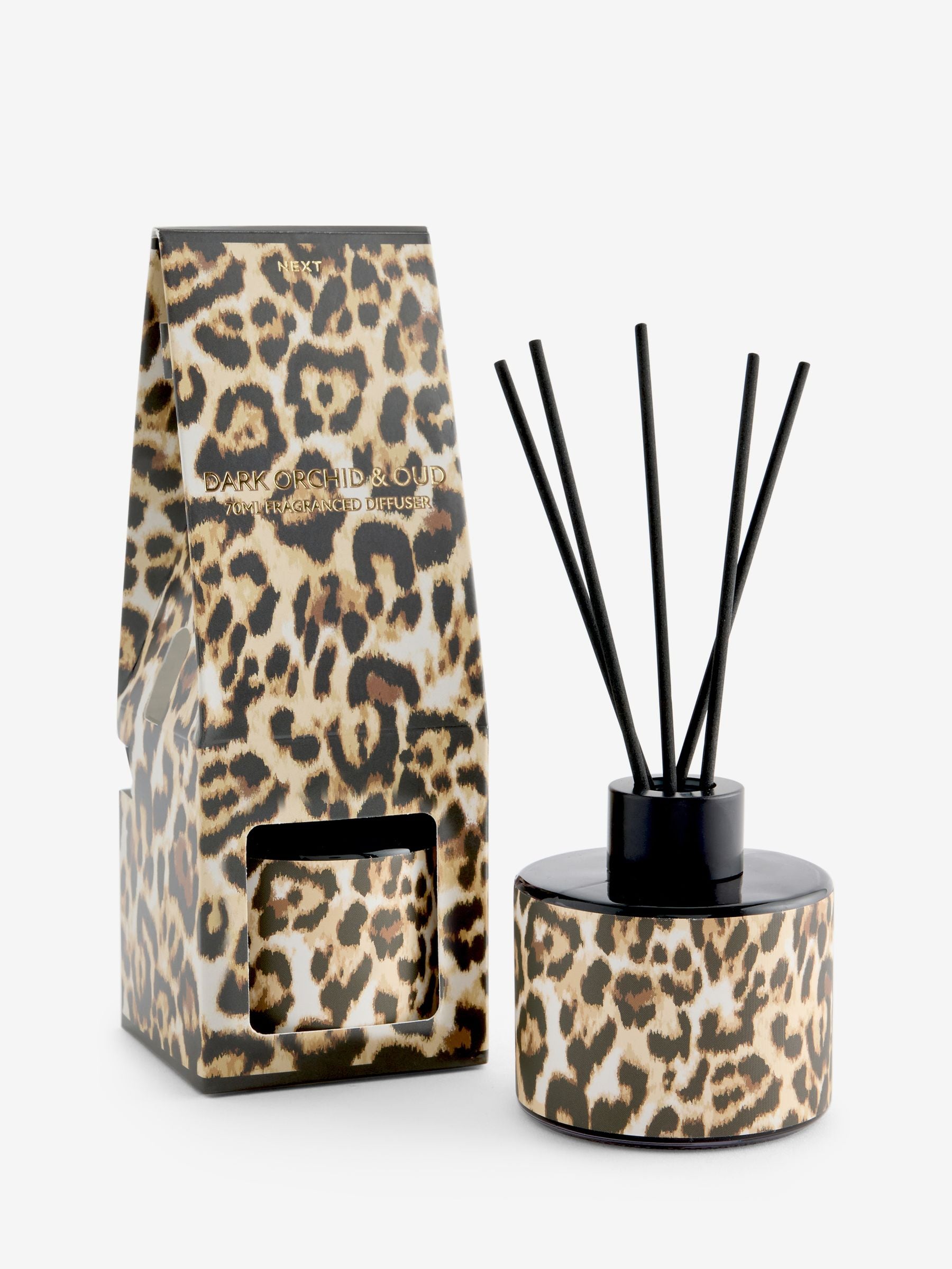 Buy Dark Orchid and Oud Leopard 70ml Diffuser from the Next UK