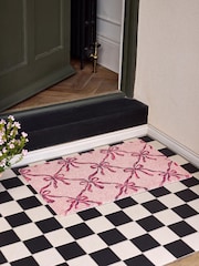 My Mat Pink Bows Coir Doormat - Image 1 of 3