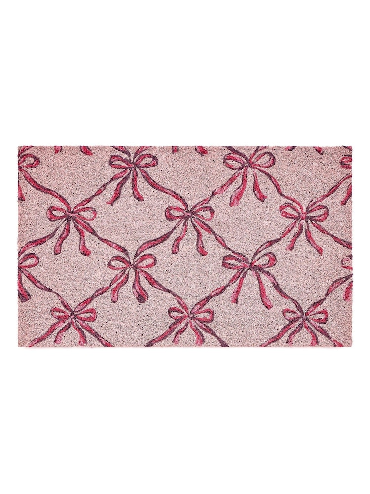My Mat Pink Bows Coir Doormat - Image 2 of 3