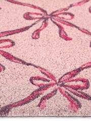My Mat Pink Bows Coir Doormat - Image 3 of 3