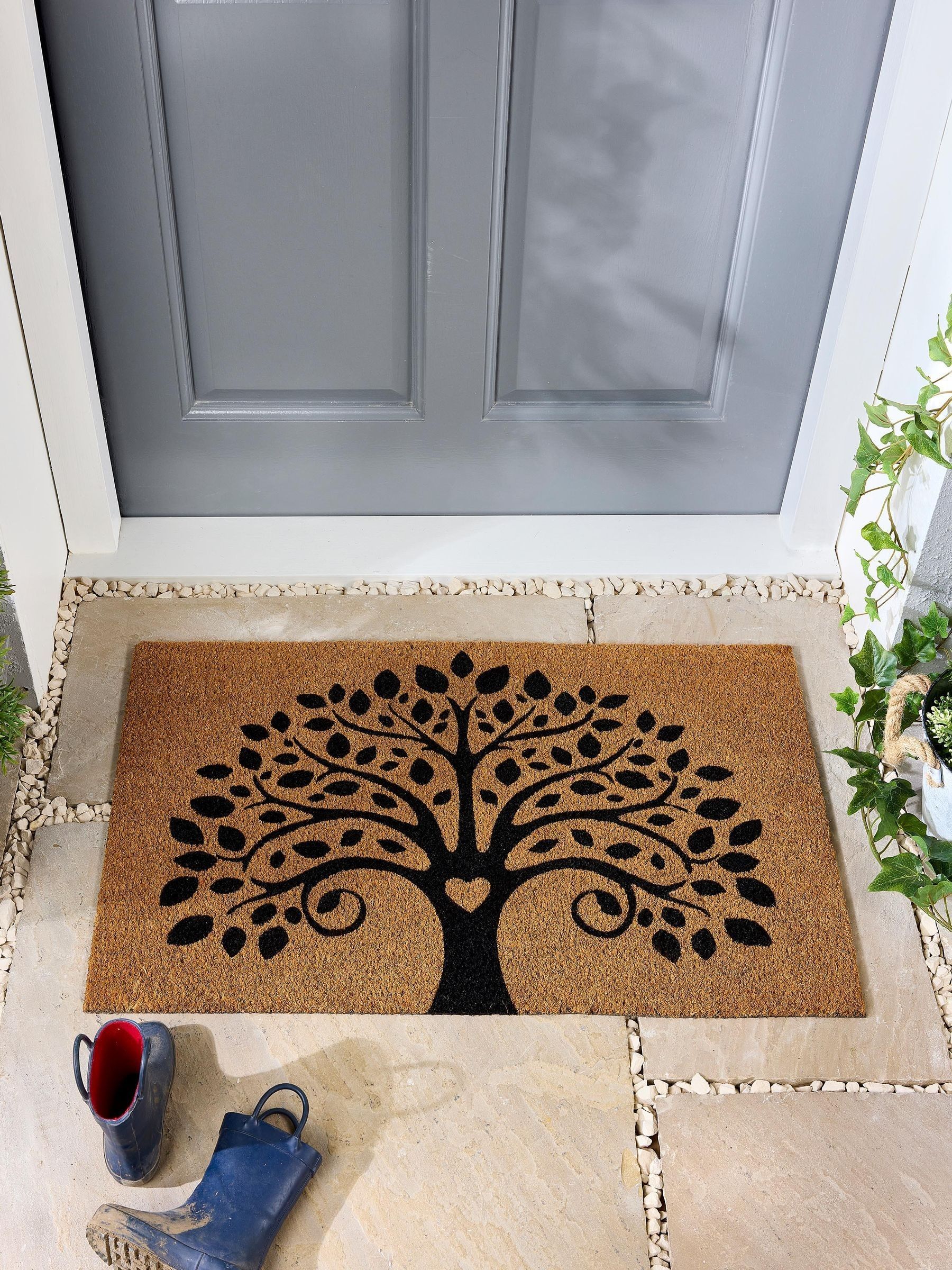 My Mat Natural Tree Of Life Coir Doormat