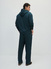 The Set 2 Pack Scuba Zip Through Hoodie Green/Navy - Image 5 of 9