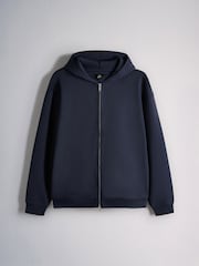 The Set 2 Pack Scuba Zip Through Hoodie Green/Navy - Image 7 of 9