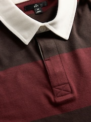 The Set 2PK Rugby Tops Berry Red - Image 10 of 11
