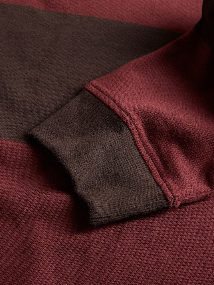 The Set 2PK Rugby Tops Berry Red - Image 11 of 11