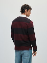 The Set 2PK Rugby Tops Berry Red - Image 4 of 11