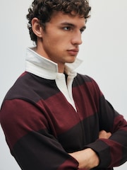 The Set 2PK Rugby Tops Berry Red - Image 6 of 11