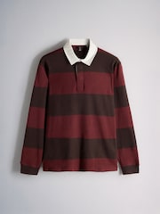 The Set 2PK Rugby Tops Berry Red - Image 8 of 11