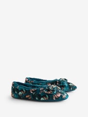 B by Ted Baker Ballerina Bow Slippers - Image 3 of 6