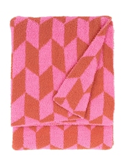 Furn Pink Pop Olsen Geometric Throw - Image 3 of 4