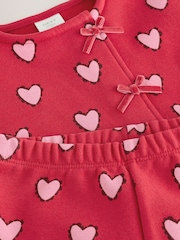 Red Heart Baby Sweat Top And Joggers Set 2 Piece (0mths-2yrs) - Image 12 of 13