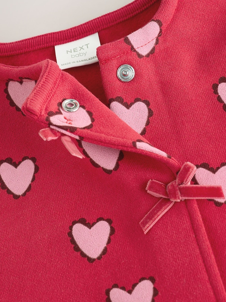 Red Heart Baby Sweat Top And Joggers Set 2 Piece (0mths-2yrs) - Image 13 of 13