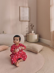 Red Heart Baby Sweat Top And Joggers Set 2 Piece (0mths-2yrs) - Image 2 of 13