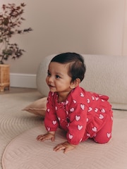Red Heart Baby Sweat Top And Joggers Set 2 Piece (0mths-2yrs) - Image 4 of 13