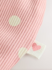 Pink Spot Peplum Top and Leggings Baby Set (0mths-2yrs) - Image 11 of 12