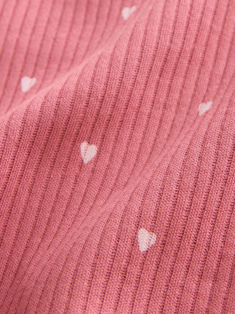 Pink Cherry Print Baby Leggings 5 Pack (0mths-2yrs) - Image 11 of 11 Pink Cherry Print Baby Leggings 5 Pack (0mths-2yrs) - Image 11 of 11