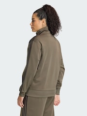 adidas Originals Khaki Green Firebird Loose Track Top - Image 3 of 7