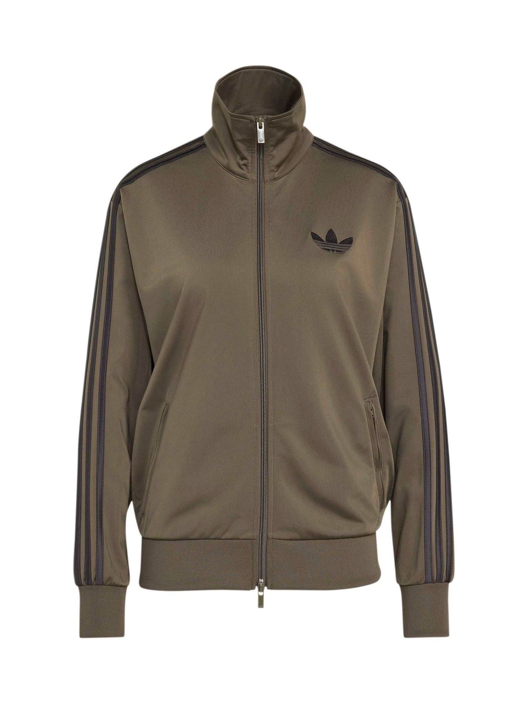 Buy Khaki Green - adidas Originals Firebird Loose Track Top from
