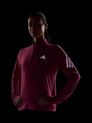 adidas Adi365 Iconic Running Half-Zip Hoodie - Image 3 of 7