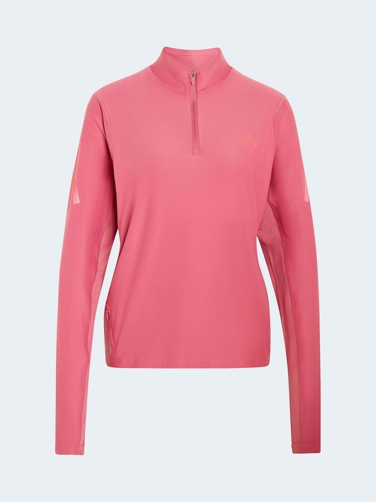 adidas Adi365 Iconic Running Half-Zip Hoodie - Image 7 of 7