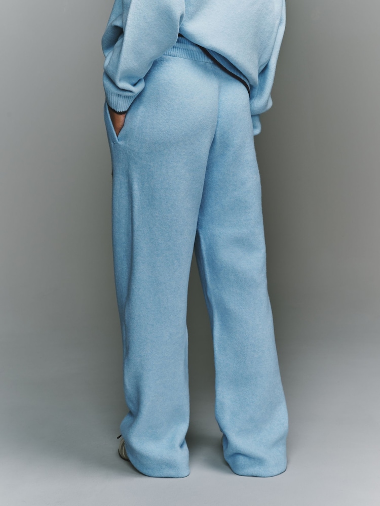 Світло-блакитний - adidas originals Knitted Trousers - Image 2 of 5