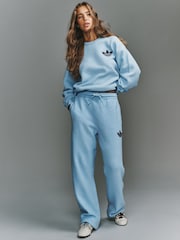 Світло-блакитний - adidas originals Knitted Trousers - Image 3 of 5