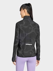 adidas Black Adi365 Running Half-Zip Shirt - Image 2 of 6