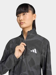 adidas Black Adi365 Running Half-Zip Shirt - Image 3 of 6