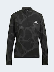 adidas Black Adi365 Running Half-Zip Shirt - Image 6 of 6