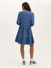 Finery Blue Nancy Dress - Image 4 of 4