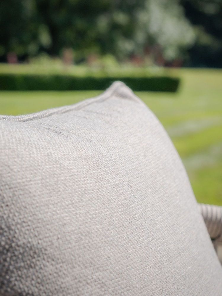 Maze Cool Linen Grey Monaco Garden Dining Chairs Set of 2 - Image 2 of 4 Maze Cool Linen Grey Monaco Garden Dining Chairs Set of 2 - Image 2 of 4