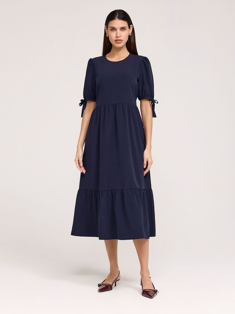Finery Blue Jessa Dress - Image 1 of 4 Finery Blue Jessa Dress - Image 1 of 4