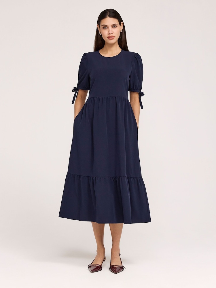 Finery Blue Jessa Dress - Image 2 of 4 Finery Blue Jessa Dress - Image 2 of 4