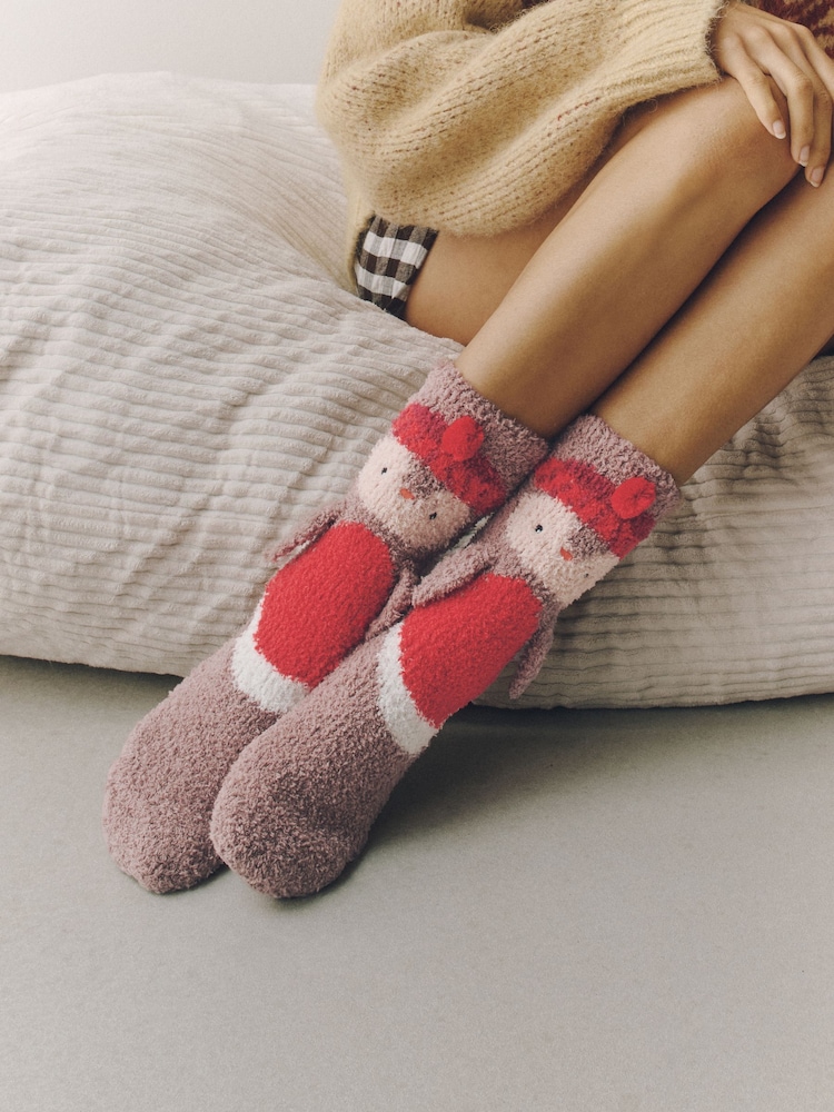 Robin Cosy Socks In A Gift Box - Image 1 of 7