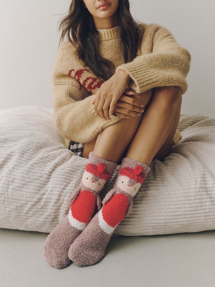 Robin Cosy Socks In A Gift Box - Image 2 of 7
