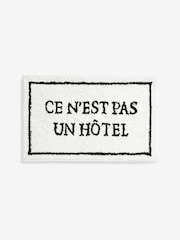 Rockett St George Black/White Hotel Slogan Bath Mat - Image 6 of 6