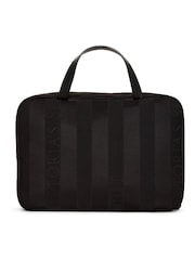 Victoria's Secret Black Stripe Makeup Bag - Image 2 of 2